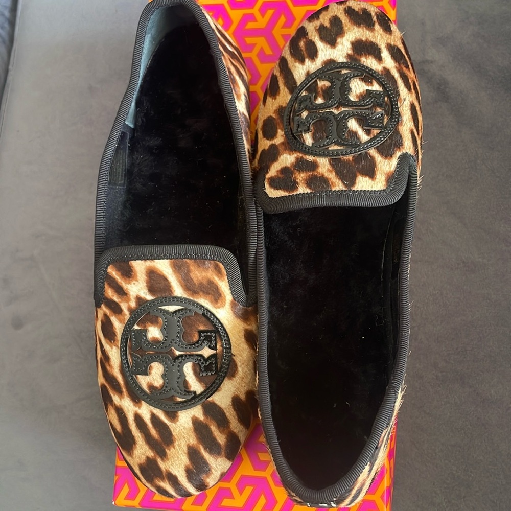 Tory Burch Leopard Flats